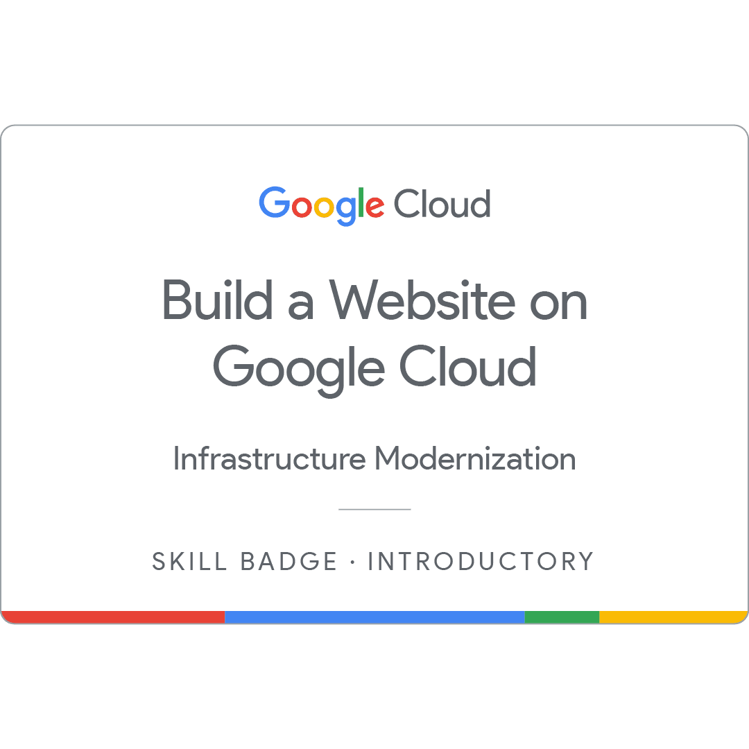 Build a Website on Google Cloud
