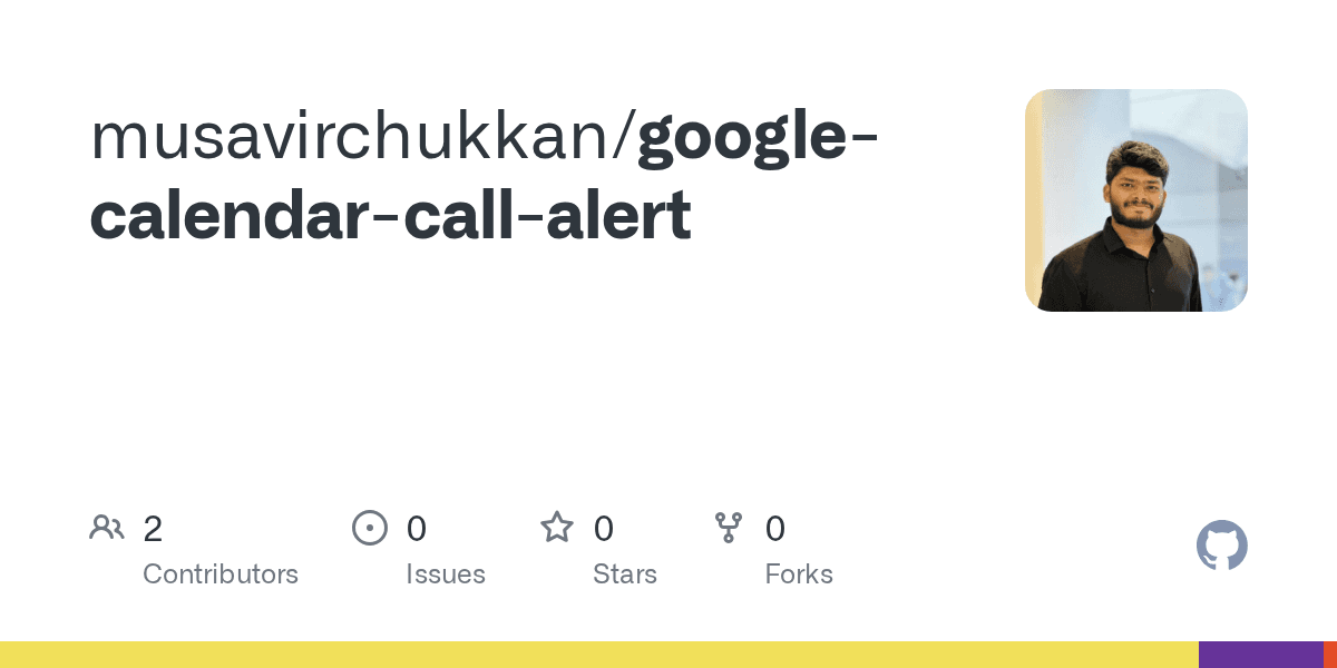 Google Calendar Call Alert
