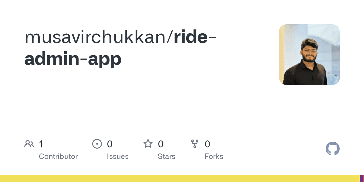 Ride Admin App