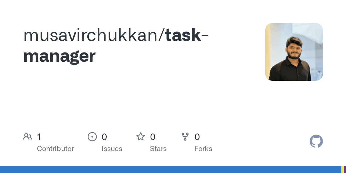 Task Manager API