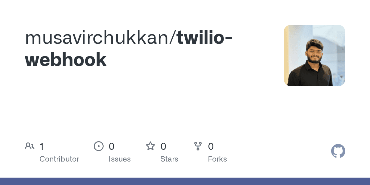 Twilio Webhook Integration